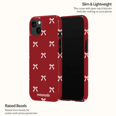 Garnet Bows - iPhone 13 Case