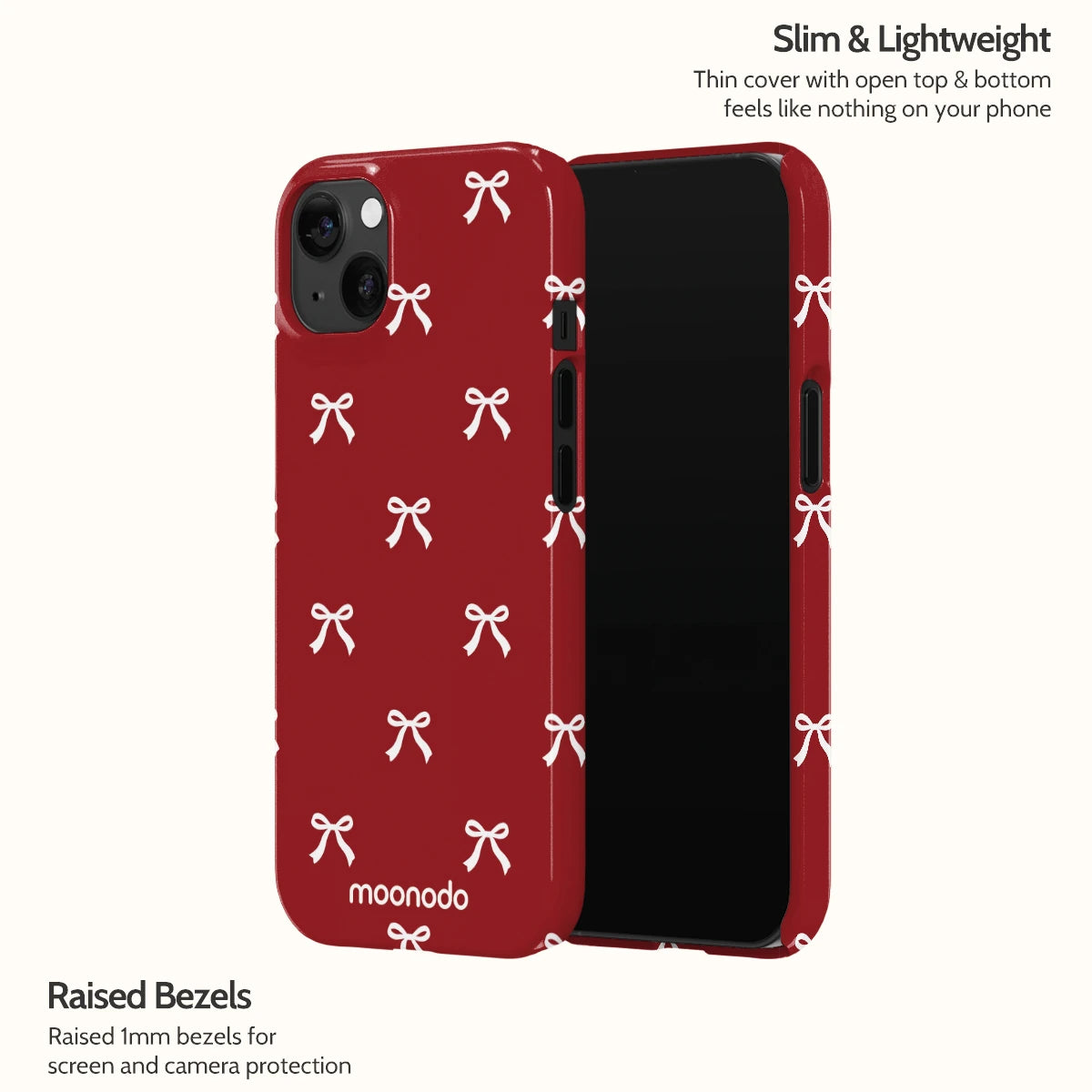 Garnet Bows - iPhone 13 Case