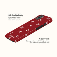 Garnet Bows - iPhone 13 Case
