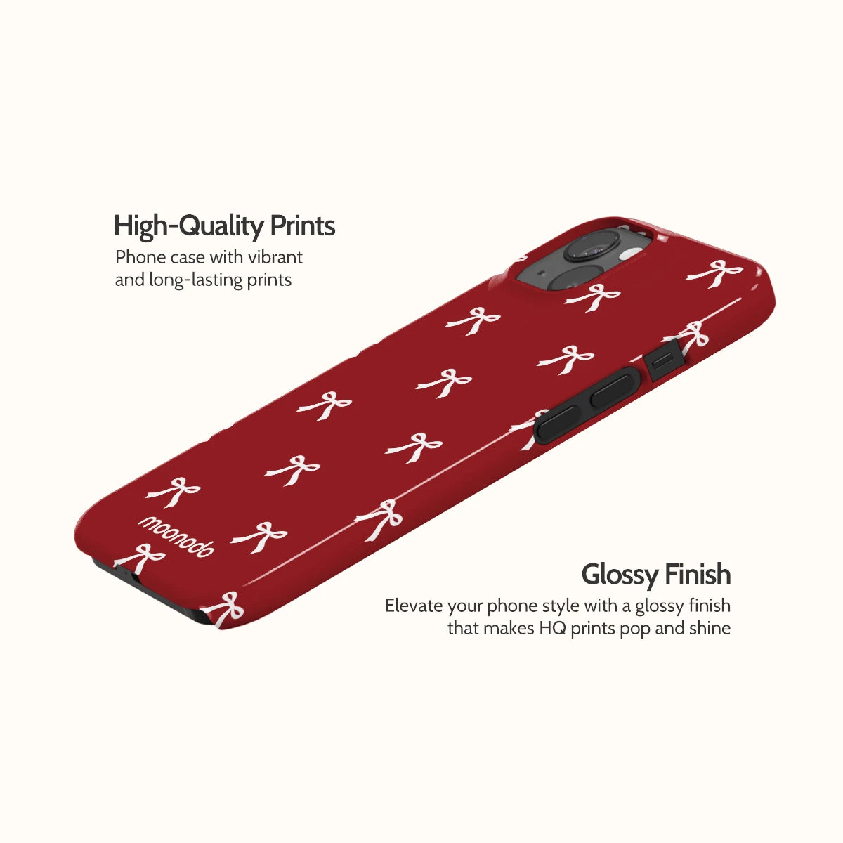 Garnet Bows - iPhone 13 Case
