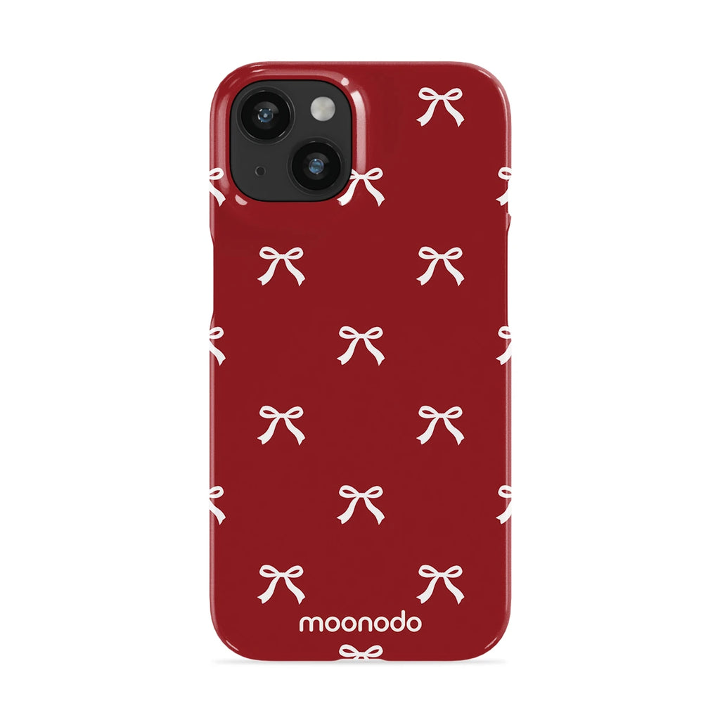 Garnet Bows - iPhone 14 Case