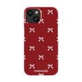 Garnet Bows - iPhone 14 Case
