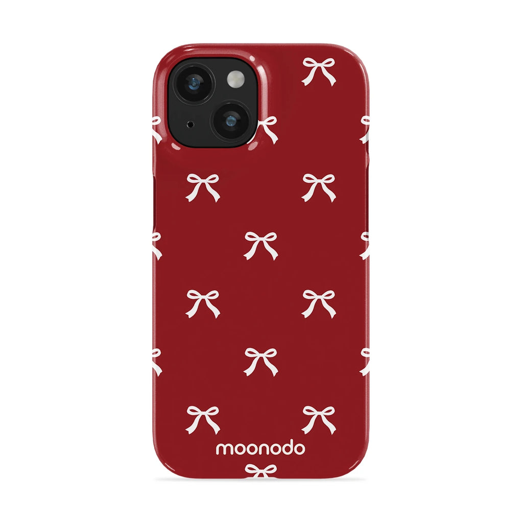 Garnet Bows - iPhone 15 Case