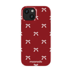 Garnet Bows - iPhone 15 Case