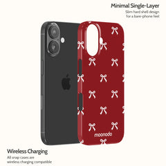 Garnet Bows - iPhone 16 Case