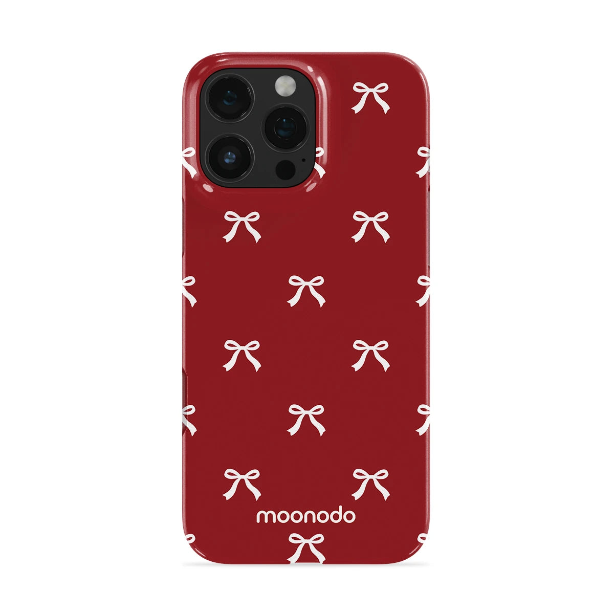 Garnet Bows - iPhone 16 Pro Max Case