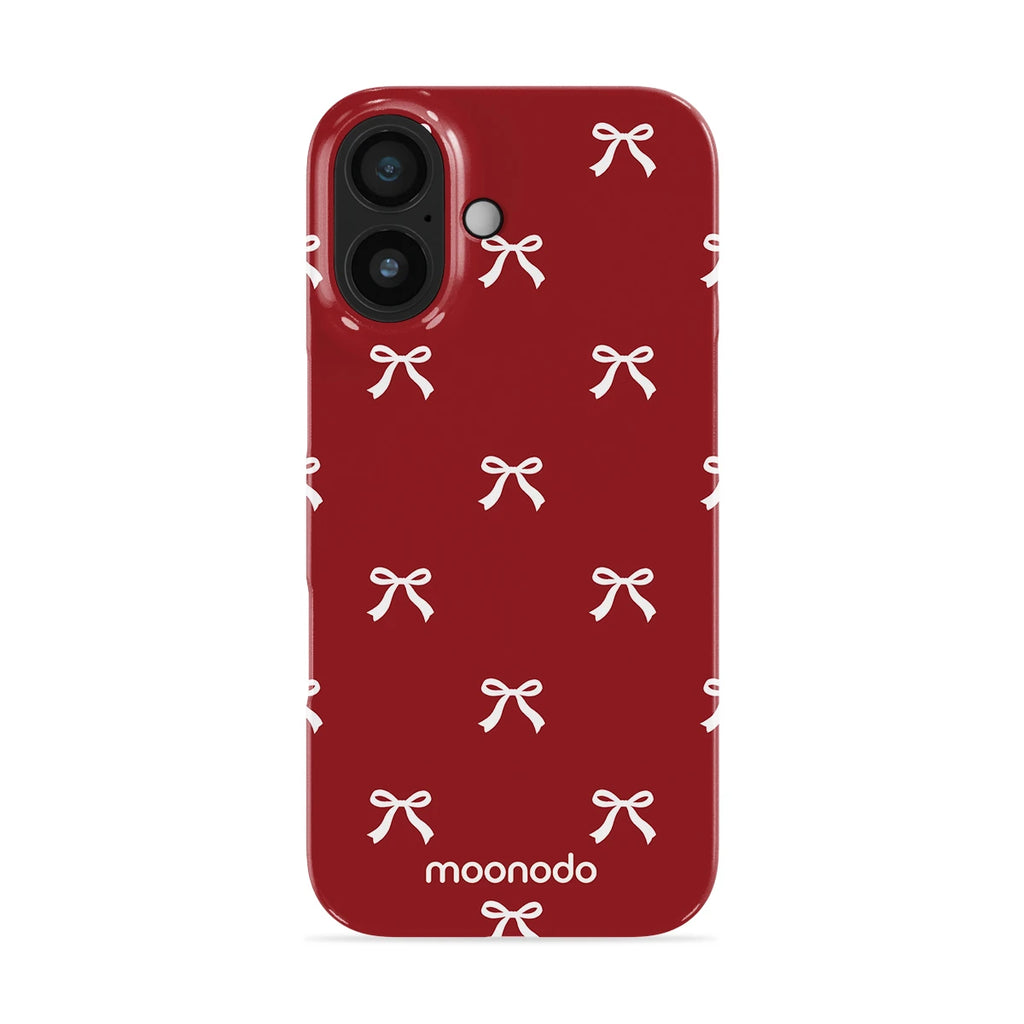 Garnet Bows - iPhone 17 Case