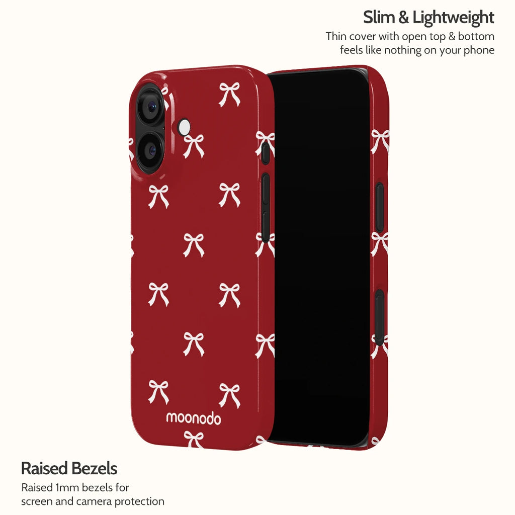 Garnet Bows - iPhone 17 Case