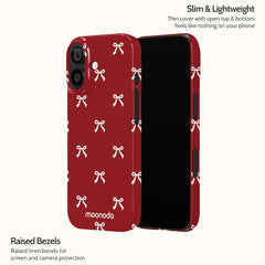 Garnet Bows - iPhone 17 Case