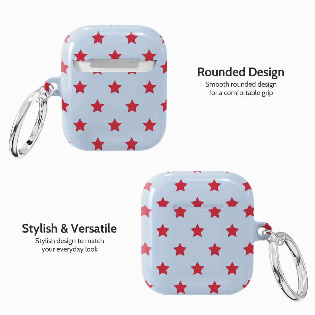 Raspberry Sky - AirPods 1 & 2 Case