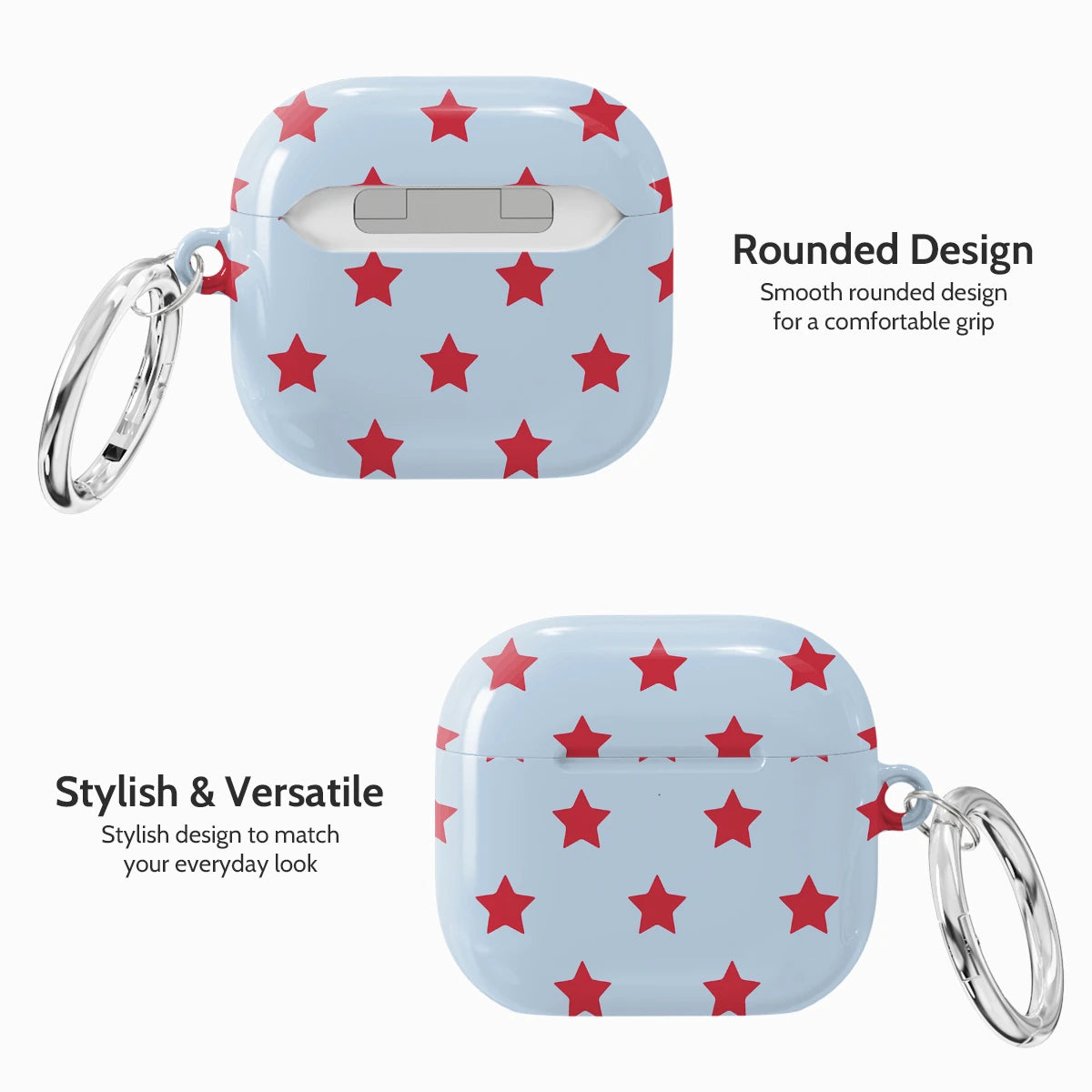 Raspberry Sky - AirPods 4 Case