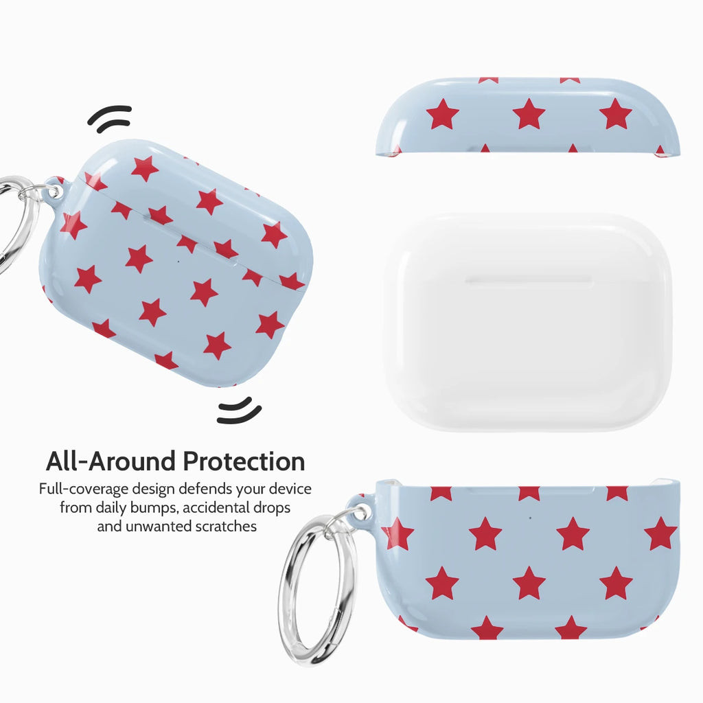 Raspberry Sky - AirPods Pro 3 Case