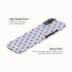 Raspberry Sky - iPhone 15 Case