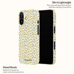Amber Posy - iPhone 17 Case