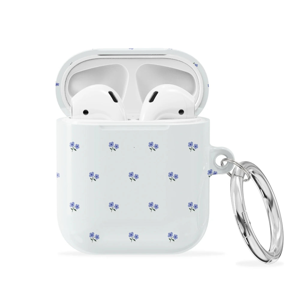 Periwinkle Ditsy - AirPods 1 & 2 Case