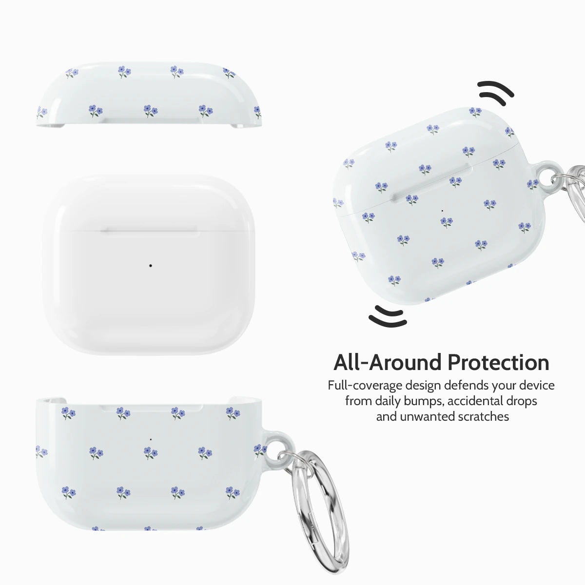 Periwinkle Ditsy - AirPods 3 Case