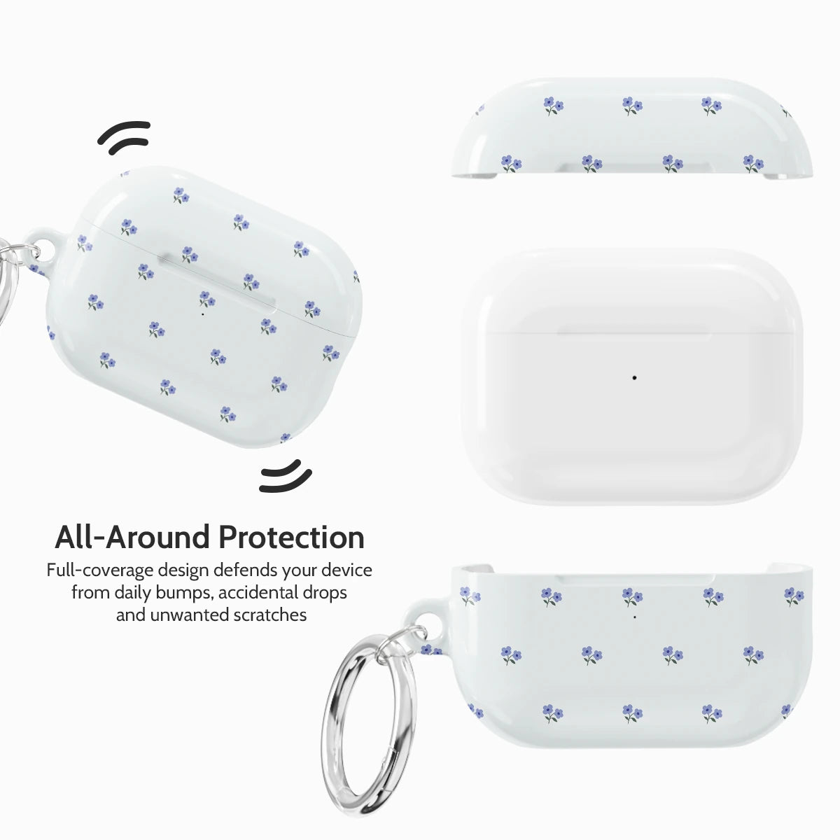 Periwinkle Ditsy - AirPods Pro 2 Case