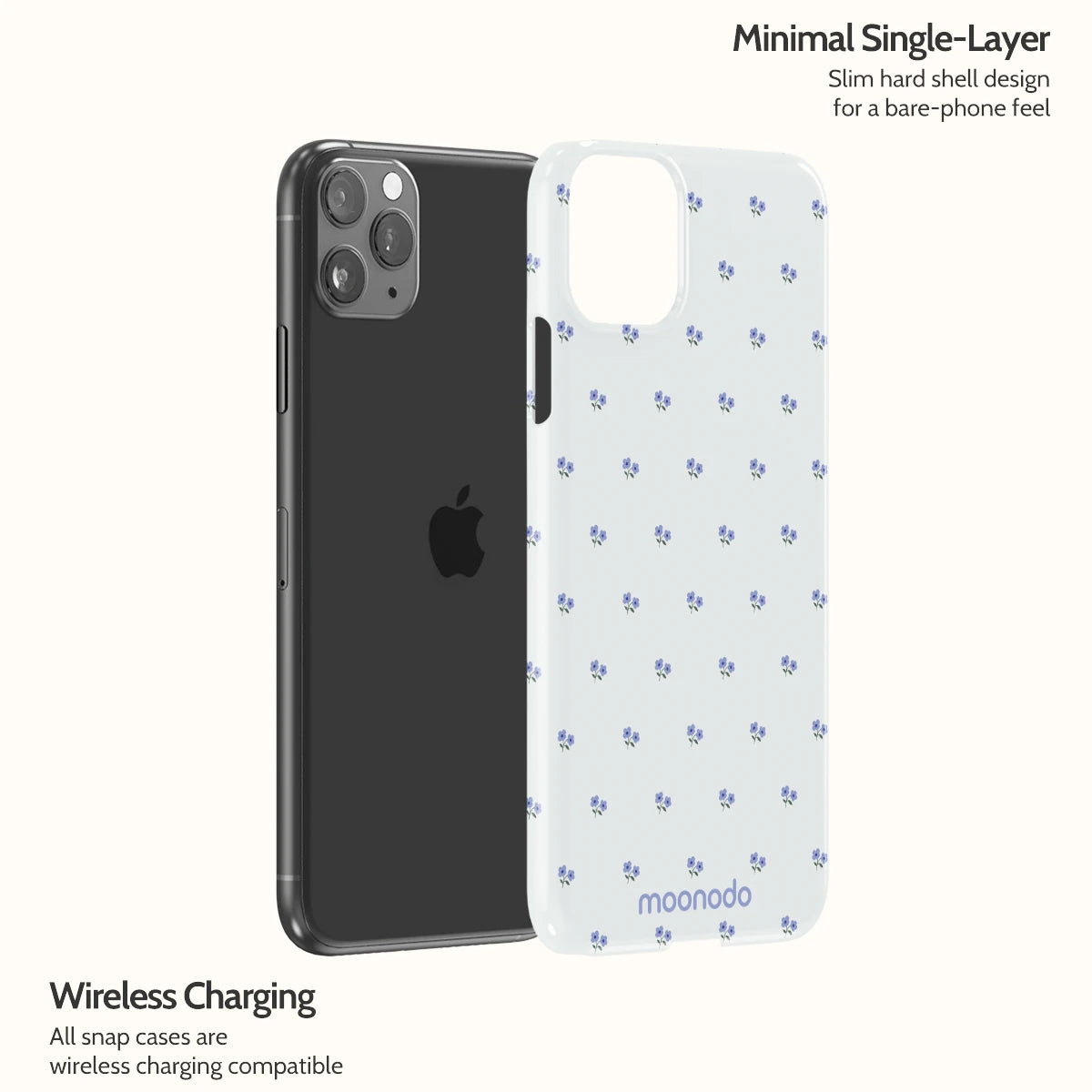 Periwinkle Ditsy - iPhone 11 Pro Max Case