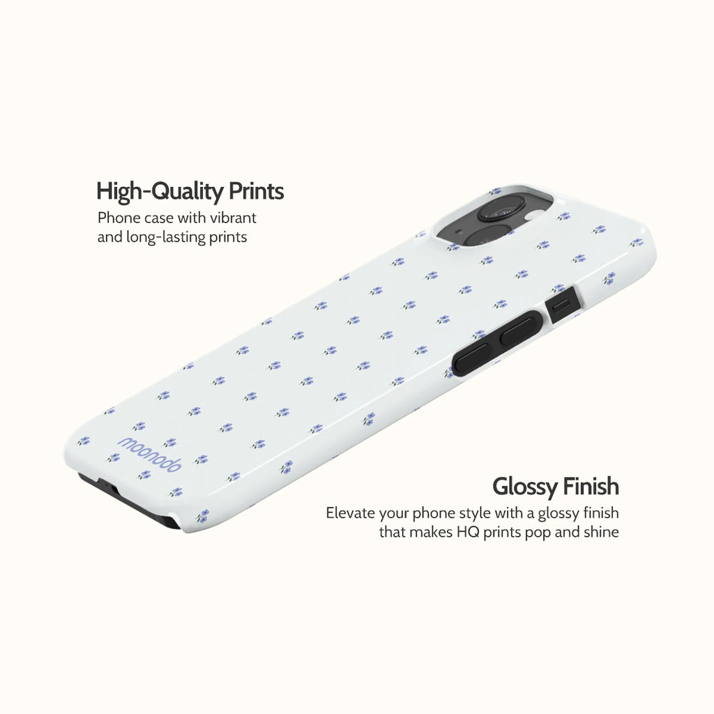 Periwinkle Ditsy - iPhone 13 Case