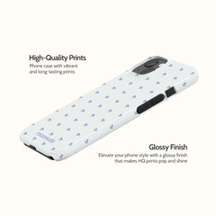 Periwinkle Ditsy - iPhone 13 Case