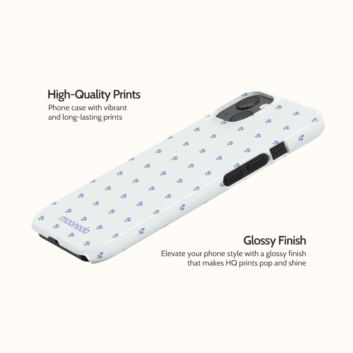 Periwinkle Ditsy - iPhone 13 Case