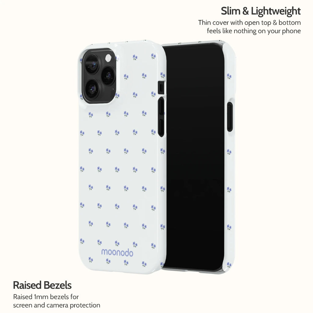 Periwinkle Ditsy - iPhone 13 Pro Max Case