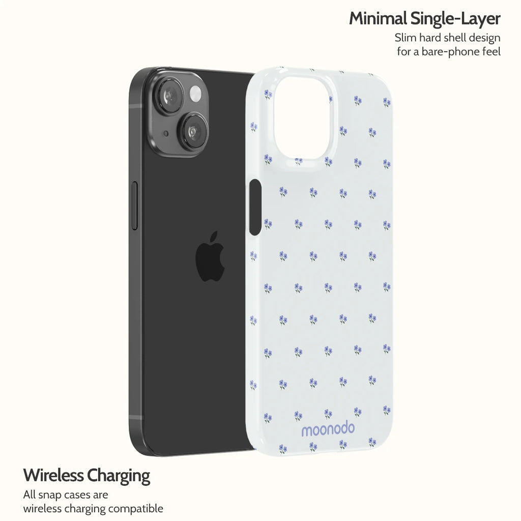 Periwinkle Ditsy - iPhone 14 Case