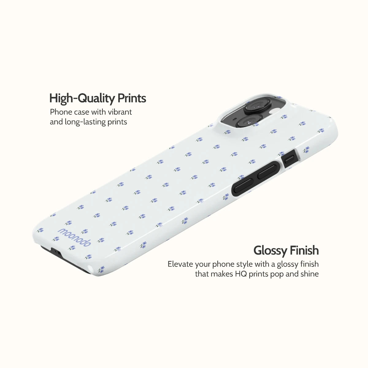 Periwinkle Ditsy - iPhone 14 Case