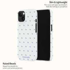 Periwinkle Ditsy - iPhone 15 Case