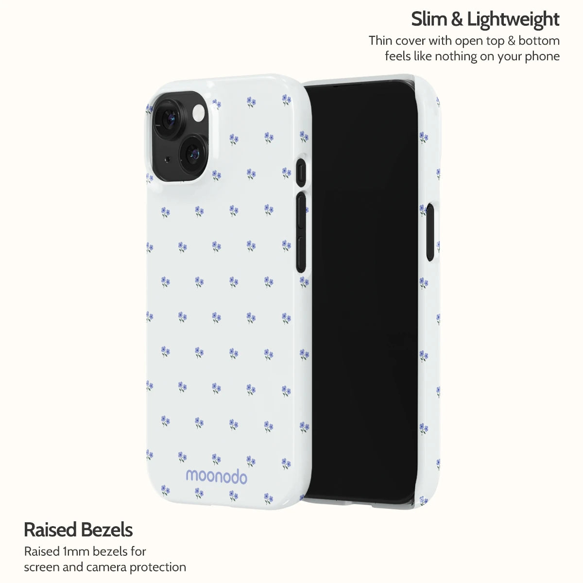 Periwinkle Ditsy - iPhone 15 Case