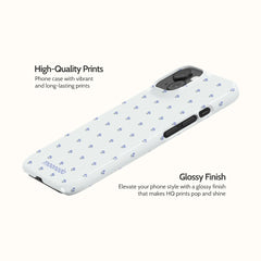 Periwinkle Ditsy - iPhone 15 Case
