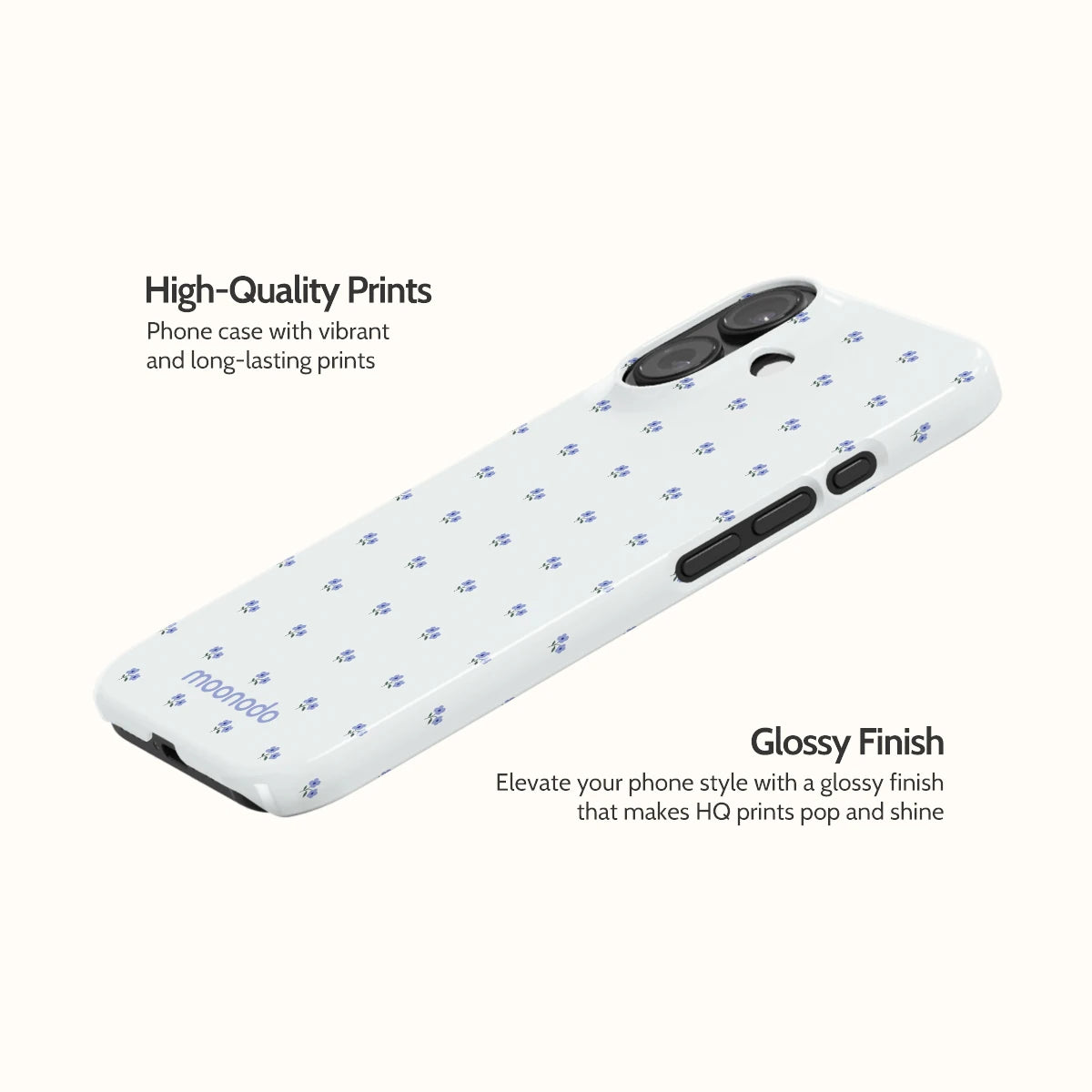 Periwinkle Ditsy - iPhone 16 Case