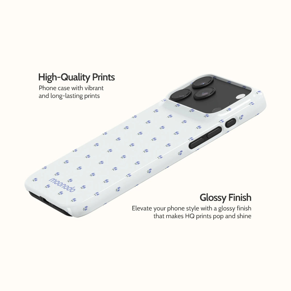 Periwinkle Ditsy - iPhone 18 Pro Max Case