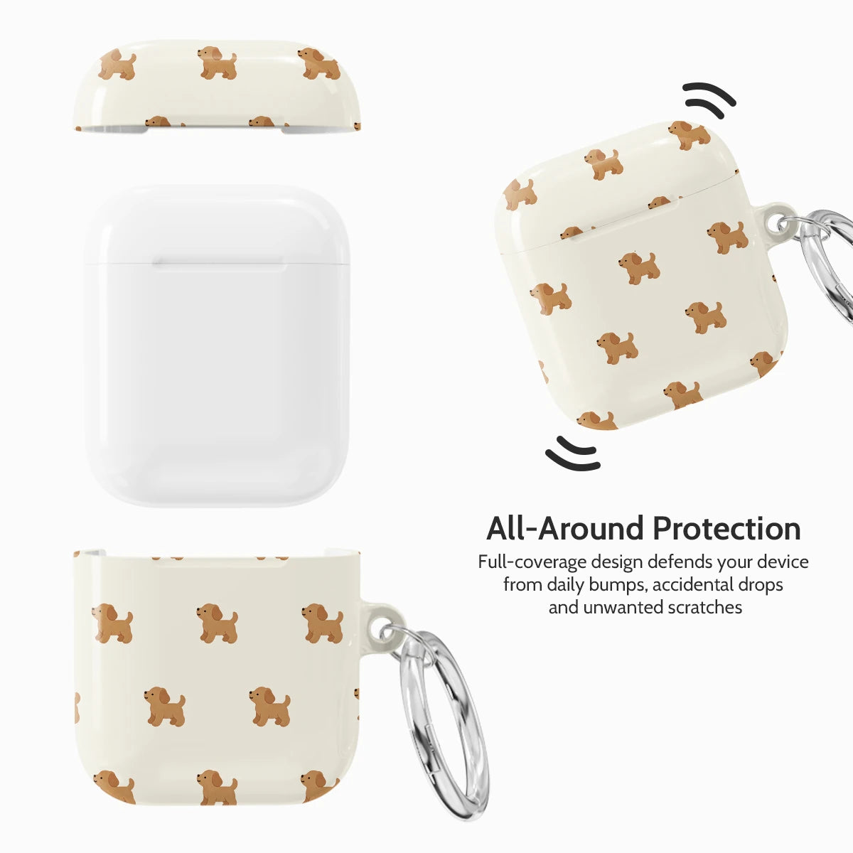 Puppy Parade - AirPods 1 & 2 Case