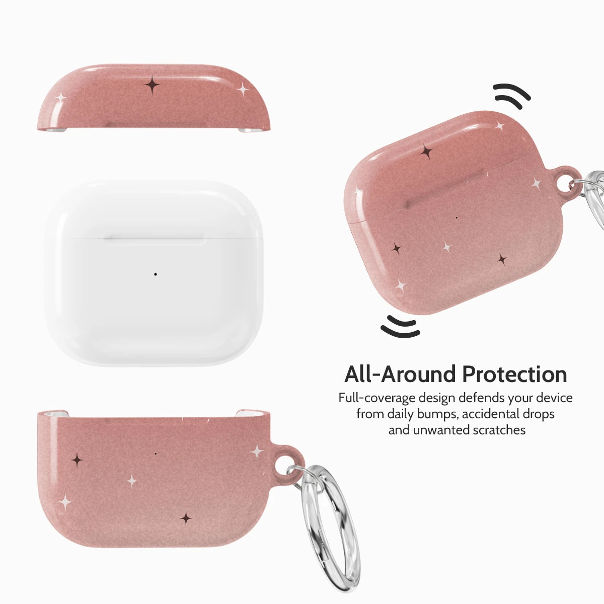 Rose Stardust - AirPods 3 Case