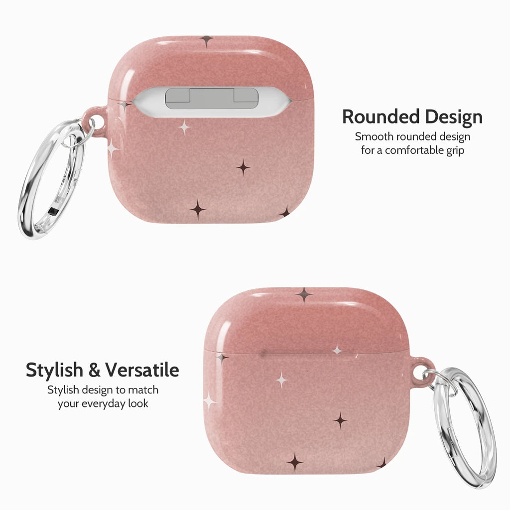 Rose Stardust - AirPods 4 Case