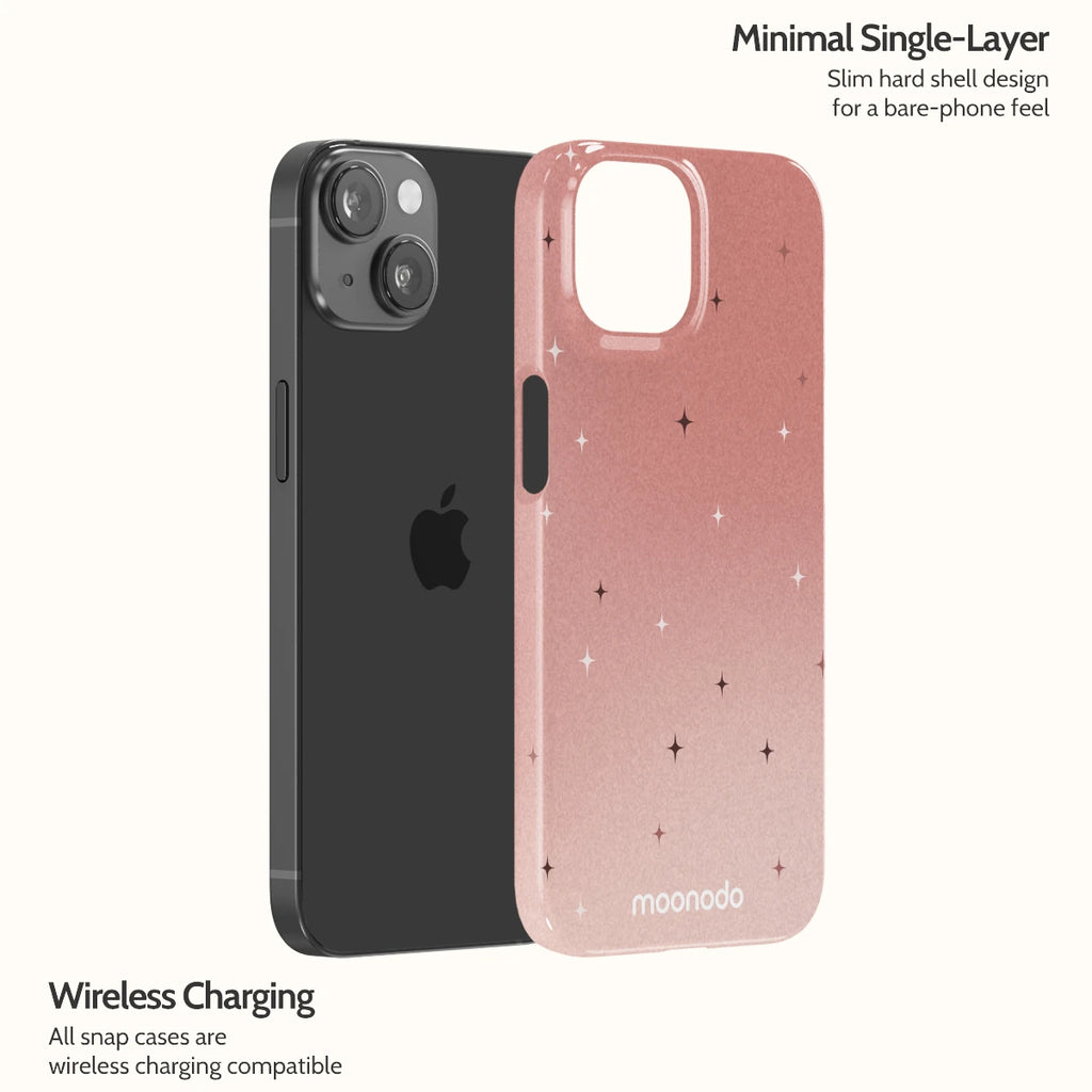 Rose Stardust - iPhone 14 Case