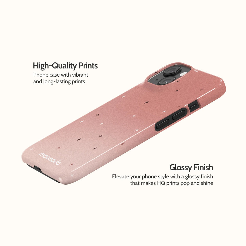 Rose Stardust - iPhone 14 Case