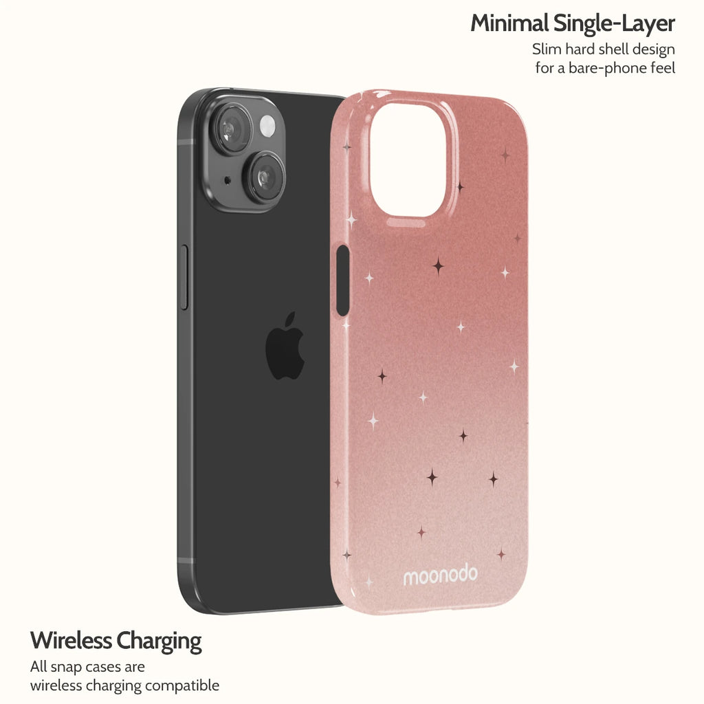 Rose Stardust - iPhone 15 Case