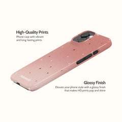 Rose Stardust - iPhone 15 Case