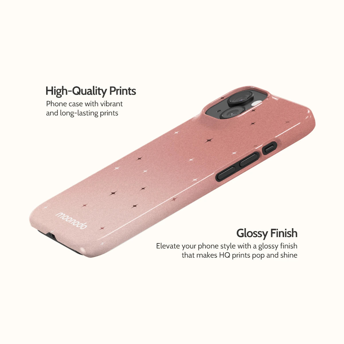 Rose Stardust - iPhone 15 Case