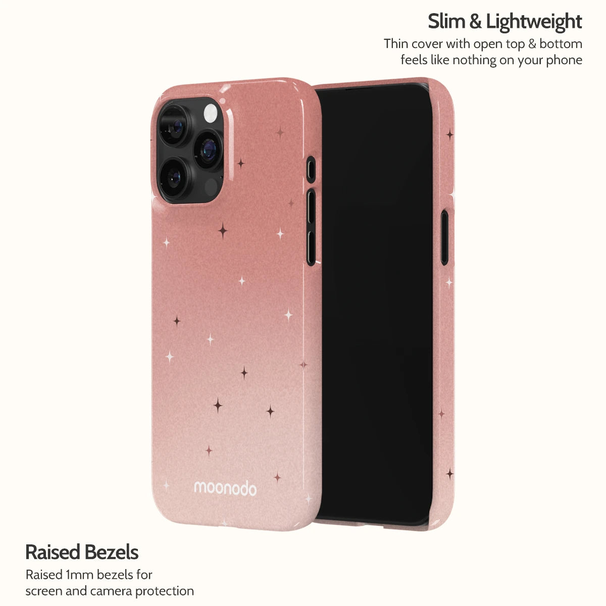 Rose Stardust - iPhone 15 Pro Max Case