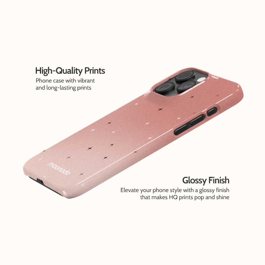 Rose Stardust - iPhone 15 Pro Max Case