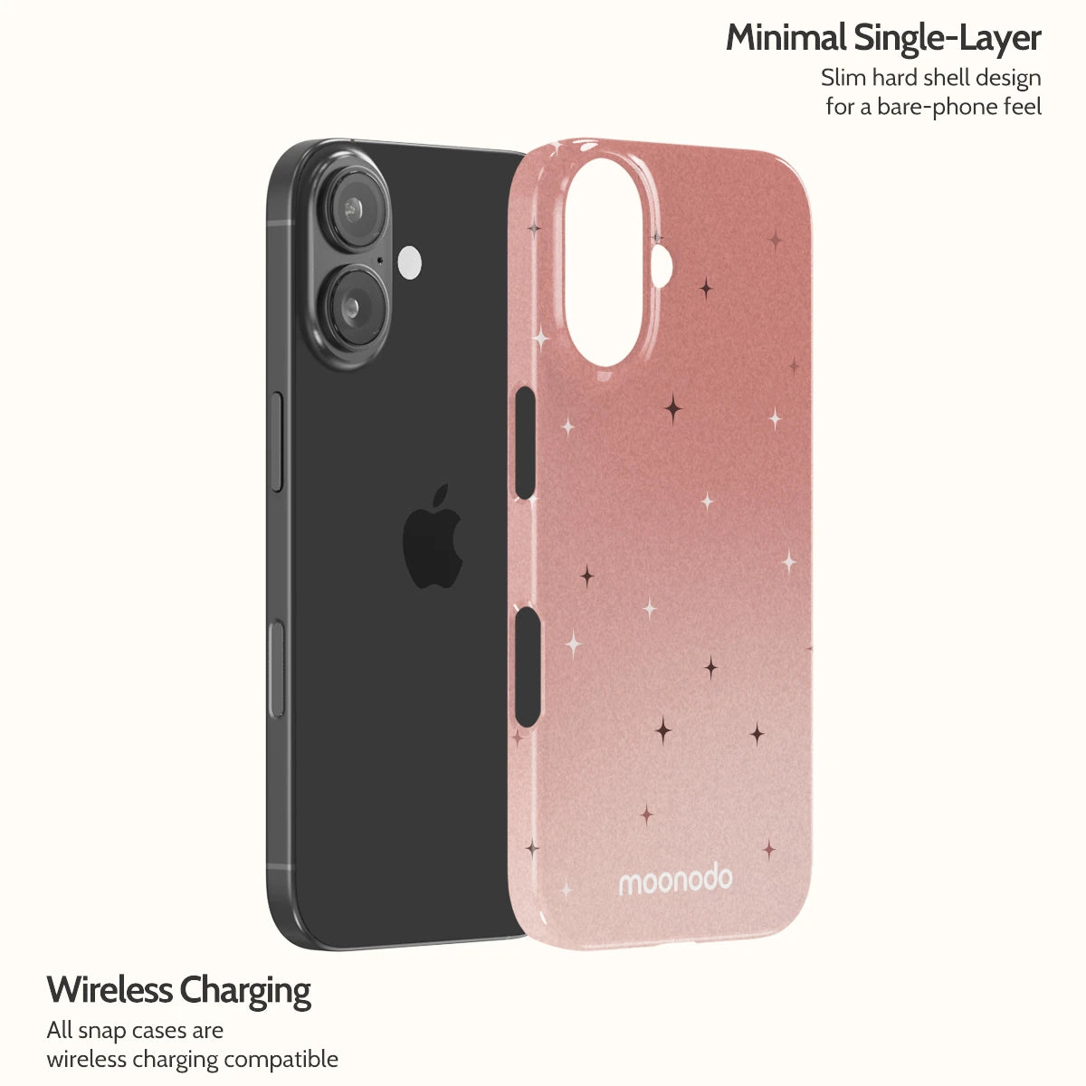 Rose Stardust - iPhone 16 Case