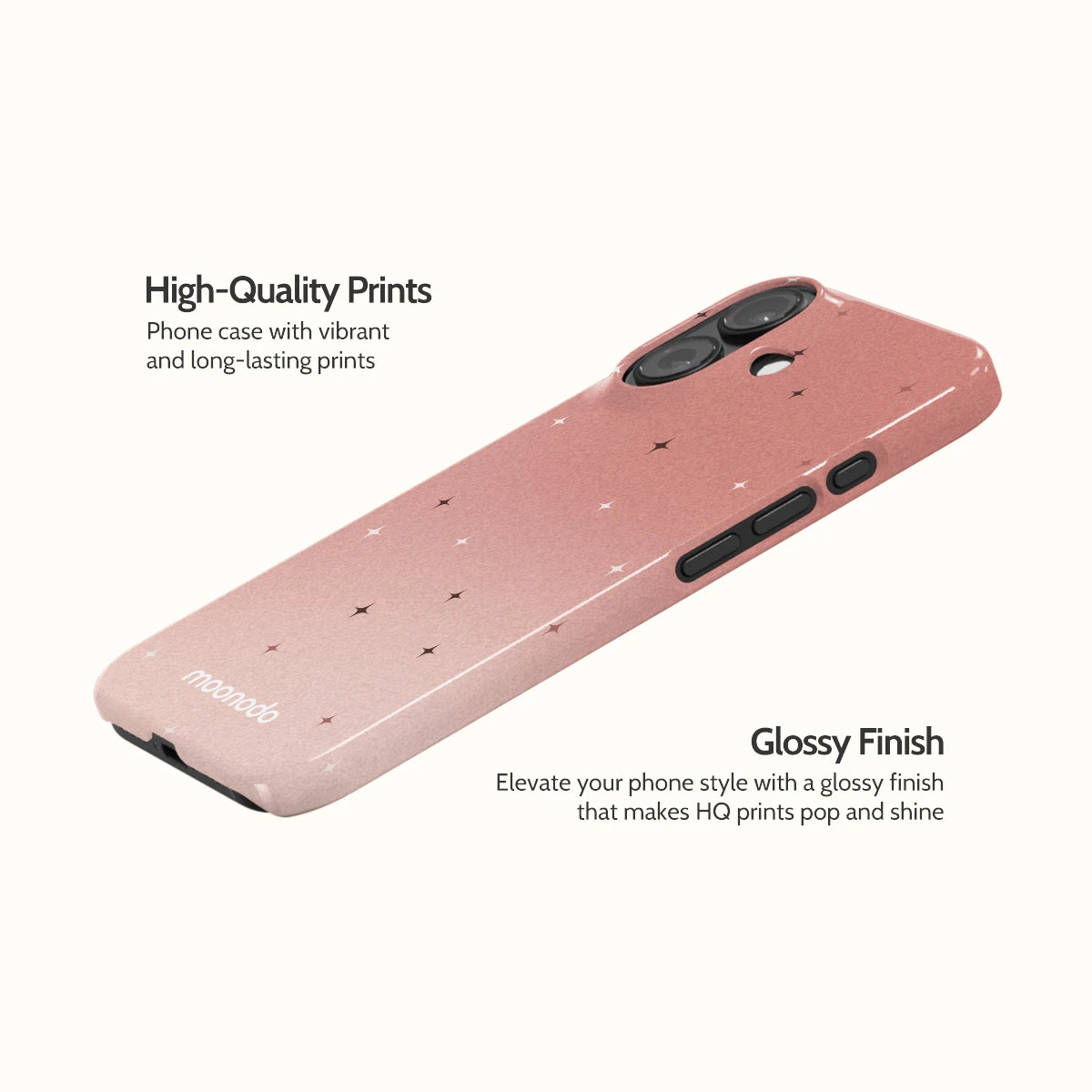 Rose Stardust - iPhone 16 Case