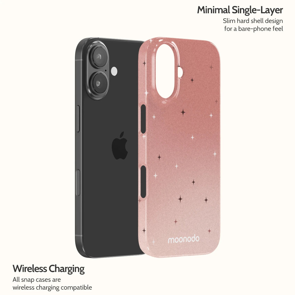 Rose Stardust - iPhone 17 Case