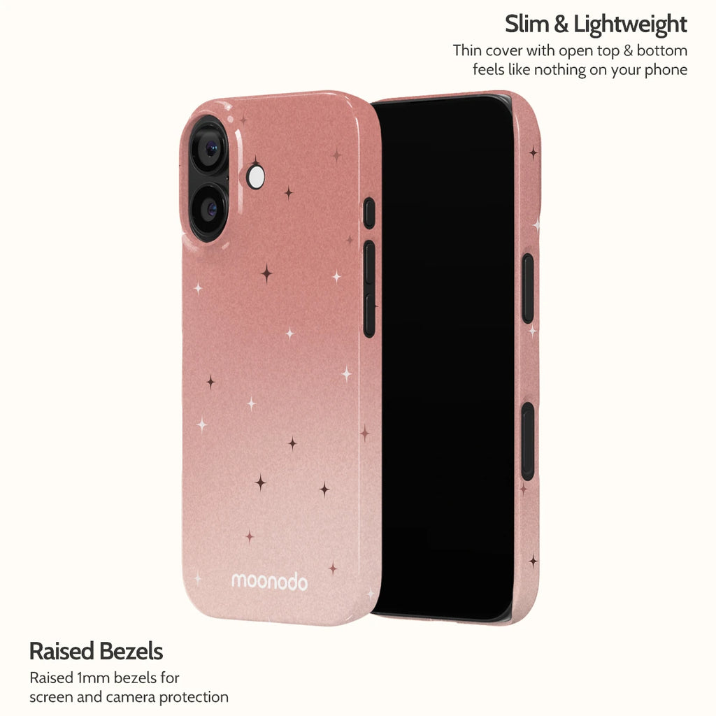 Rose Stardust - iPhone 17 Case