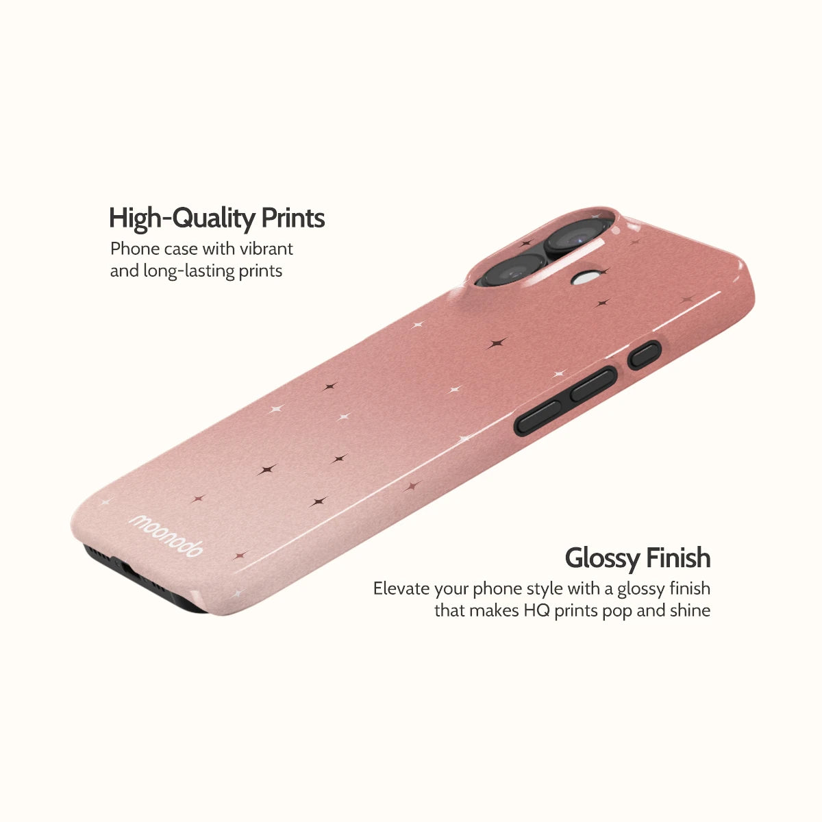 Rose Stardust - iPhone 17 Case