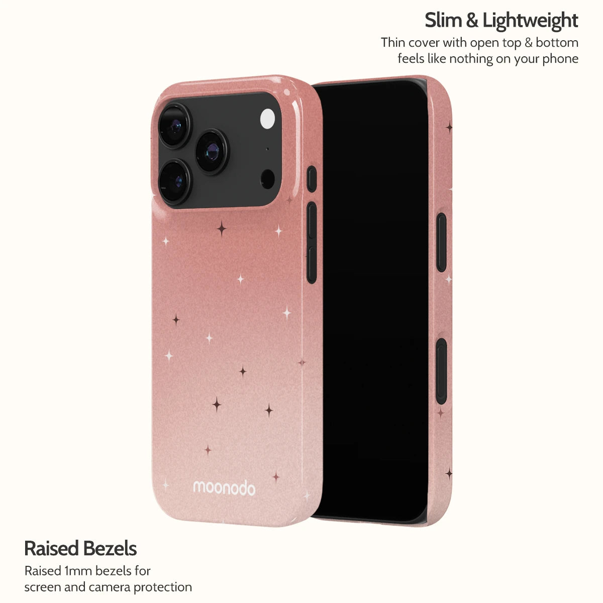 Rose Stardust - iPhone 17 Pro Case