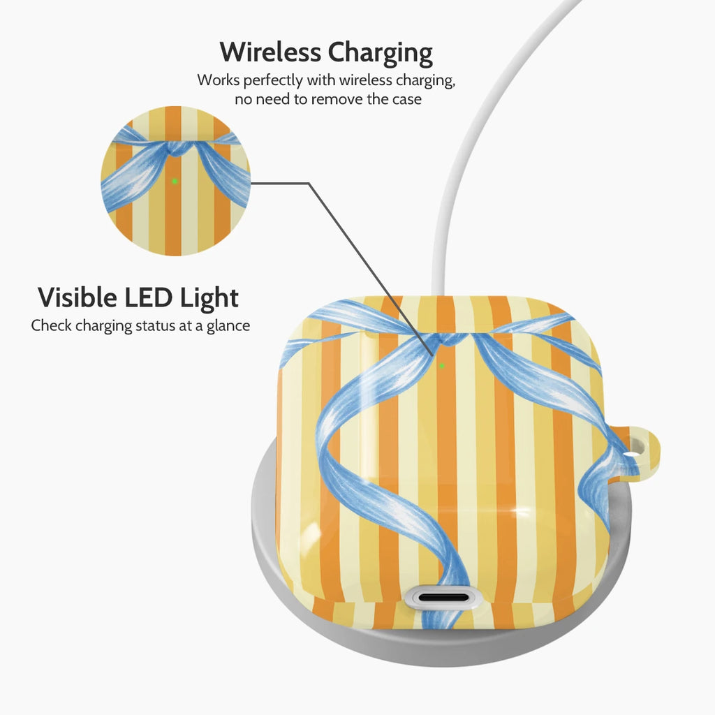 Sunset Ribbon - AirPods 1 & 2 Case